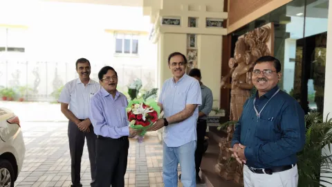 Interaction with Chairman, 5th SFC
