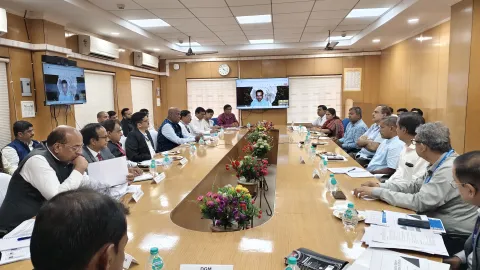 Meeting with Convenor, SLBC, Odisha