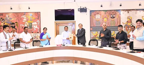 Presentation of Interim Report to Hon'ble Chief Minister