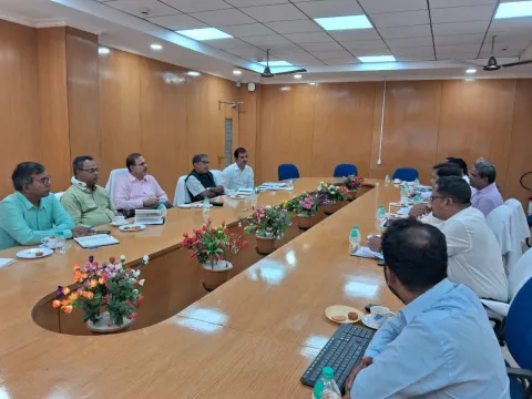 Meeting with Cooperation Department