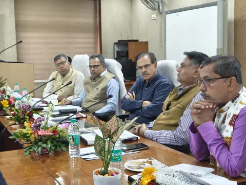 Meetng at SIRD, Bhubaneswar