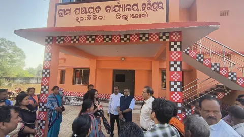 Visit to Haripur GP, Chilika, Khurda