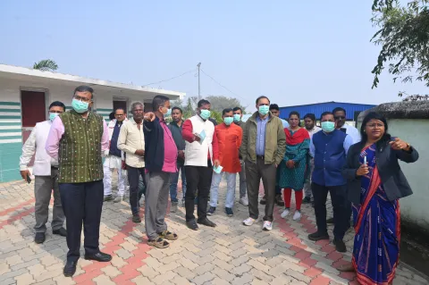 Visit to Waste Treatment Plant in Balasore District