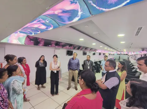 Visit to World Skill Center, Bhubaneswar