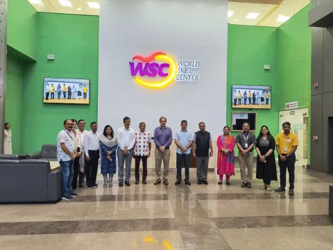 Visit to World Skill Center, Bhubaneswar